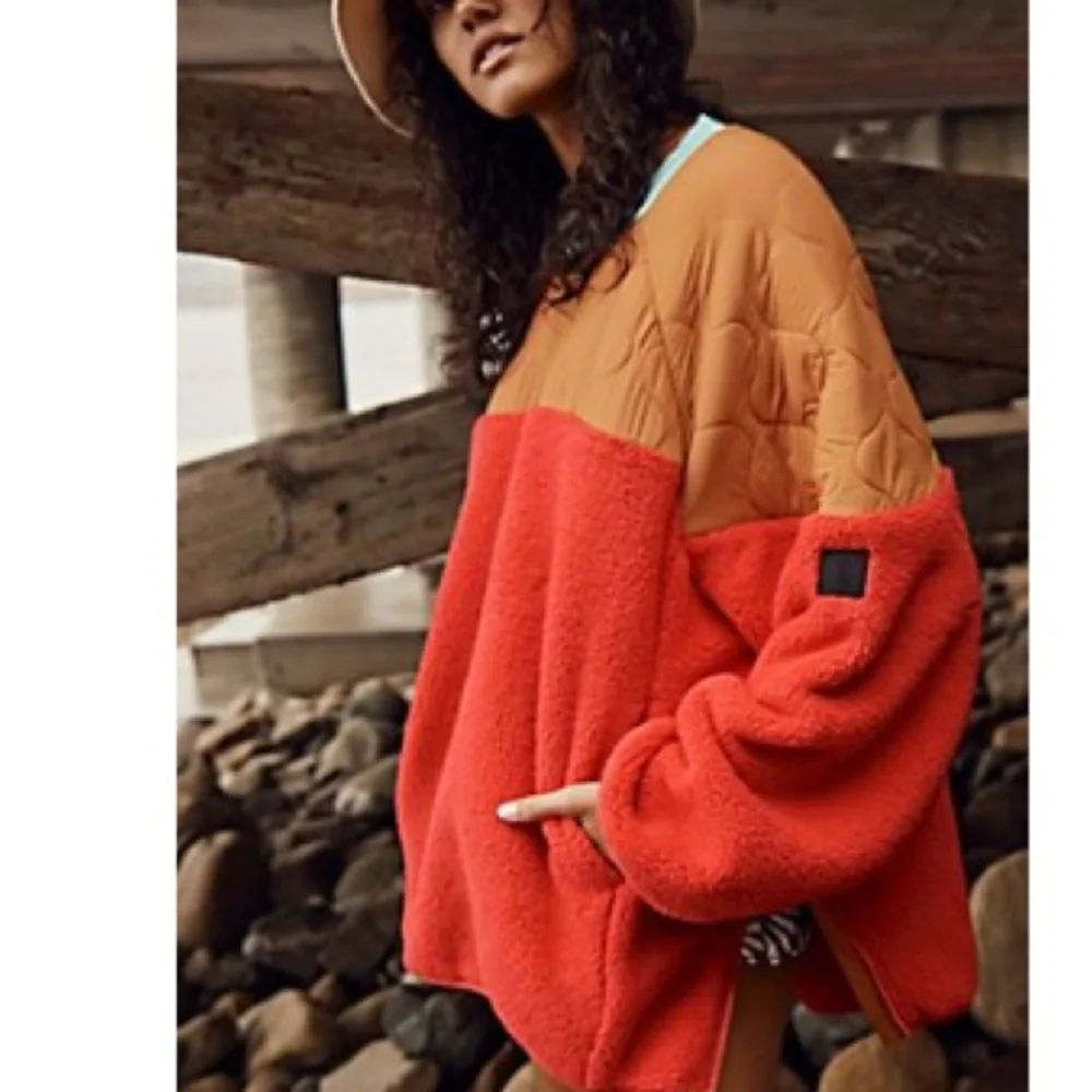 Free people drifter quilted crew - Picture 1 of 2